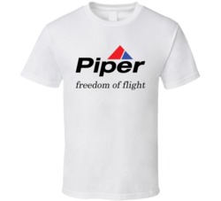 Piper Large Freedom Of Flight T Shirt