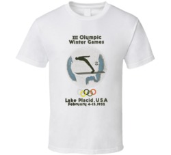Usa Lake Placid 1932 Winter Olympics T Shirt
