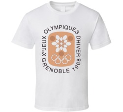 Grenoble 1968 Winter Olympics T Shirt