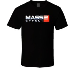 Mass Effect 2 Logo Video Game T Shirt