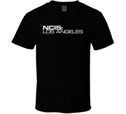 Ncis Los Angeles Ll Cool J Chris O'Donnell Black T Shirt