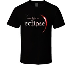 Twilight Saga Eclipse Movie T Shjrt Black T Shirt