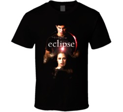 Twilight Saga Eclipse Jacob Movie T Shjrt Black T Shirt