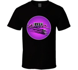 Steel Panther Metal Rock Band Black T Shirt