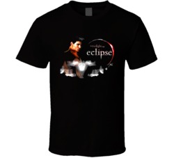 Twilight Saga Eclipse Team Jacob Black Taylar Lautner Black T Shirt