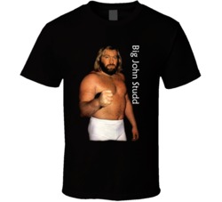 Big John Studd Wrestling Legend Black T Shirt