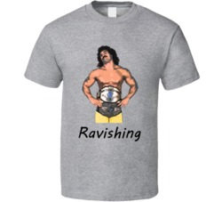 Ravishing Rick Rude Wrestling Legend Yellow T Shirt