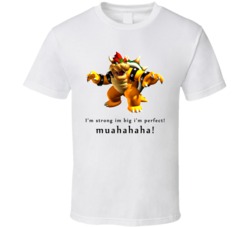 Bowser Super Mario Brothers Video Game T Shirt