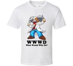 Dr Wily Mega Man Video Game T Shirt