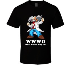 Dr Wily Mega Man Video Game T Shirt