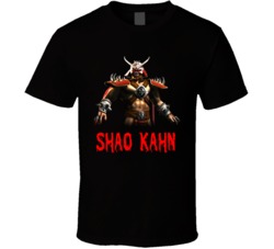 Shao Kahn Mortal Combat Video Game T Shirt