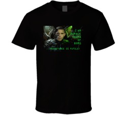 President Barrack Hussein Obama Evil Borg T Shirt