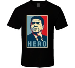 Ronald Reagan President Hero Hope T Shirt