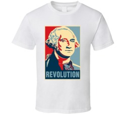 George Washington President Revolution T Shirt
