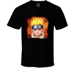 Naruto Uzumaki Anime Manga T Shirt