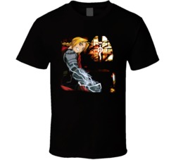 Edward Elric Fullmetal Alchemist Anime Manga T Shirt