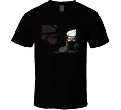 Kakashi Hatake Naruto Anime Manga T Shirt