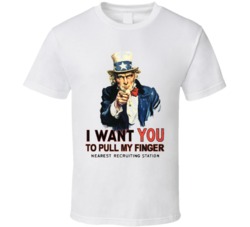 I Want You To Pull My Finger T Shirt