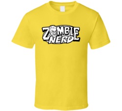 Zombie Nerd T Shirt