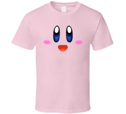 Kirby Super Mario Brothers Nintendo Video Game T Shirt