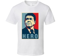 Ronald Reagan President Hero Hope T Shirt