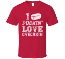 Alexander Ovechkin Washington Hockey Tshirt