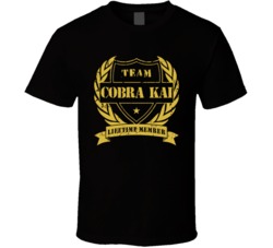 Team Cobra Kai Karate Kid Johhny  T Shirt