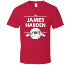 James Harden Houston Rockets Basketball Tshirt