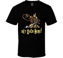 Mortal Kombat Scorpion Video Game T Shirt