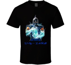 Mortal Kombat Sub Zero Video Game T Shirt