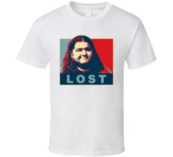 Hurley Hugo Reyes Lost Hope Style T Shirt