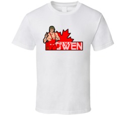 Owen Hart Canadian Wrestler T Shirt