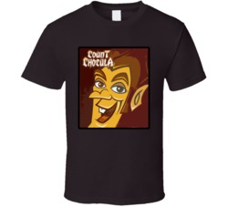 Count Chocula Cereal Box Cartoon T Shirt