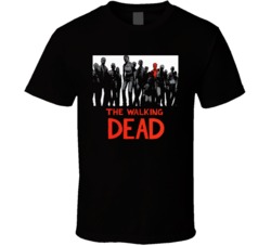 The Walking Dead Graphic Novel Cover T Shirt