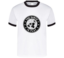 The Earth Is Flat Conspiracy Tshirt