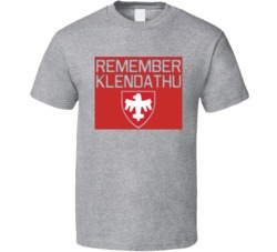Remember Klendathu Starship Troopers Tshirt