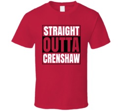 Nipsey Hussle Straight Out Of Crenshaw Tshirt T Shirt