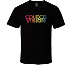 Original Coleco Vision Retro Video Game T Shirt
