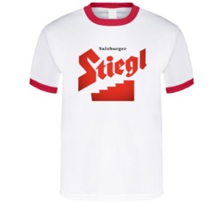 Salzburger Stiegl Bavarian Austria Beer Logo T Shirt