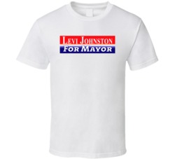 Levi Johnston For Mayor Wasilla T Shirt White