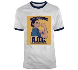 Alexandria Ocasio Cortez The Notorious Aoc Riviter Senator T Shirt