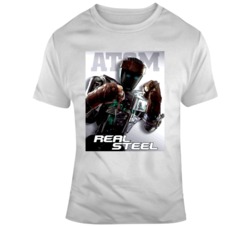 Real Steel Atom Movie T Shirt