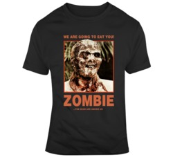 Zombie Fulci Horror Movie T Shirt