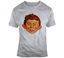 Alfred E Neuman Mad Magazine Funny T Shirt