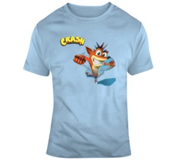 Crash Bandicoot Video Game T Shirt
