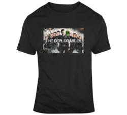 The Deplorables Parody Hillary Clinton Election Donald Trump T Shirt