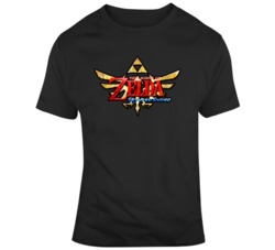 The Legend Of Zelda Skyward Sword Logo Video Game T Shirt