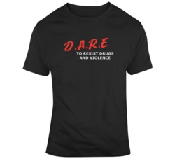Dare Drug Abuse Resistance Education Serena Williamss T Shirt