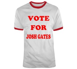 Vote For Josh Gates Destination Truth T Shirt
