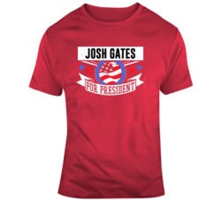 Josh Gates For President Destination Truth  T Shirt